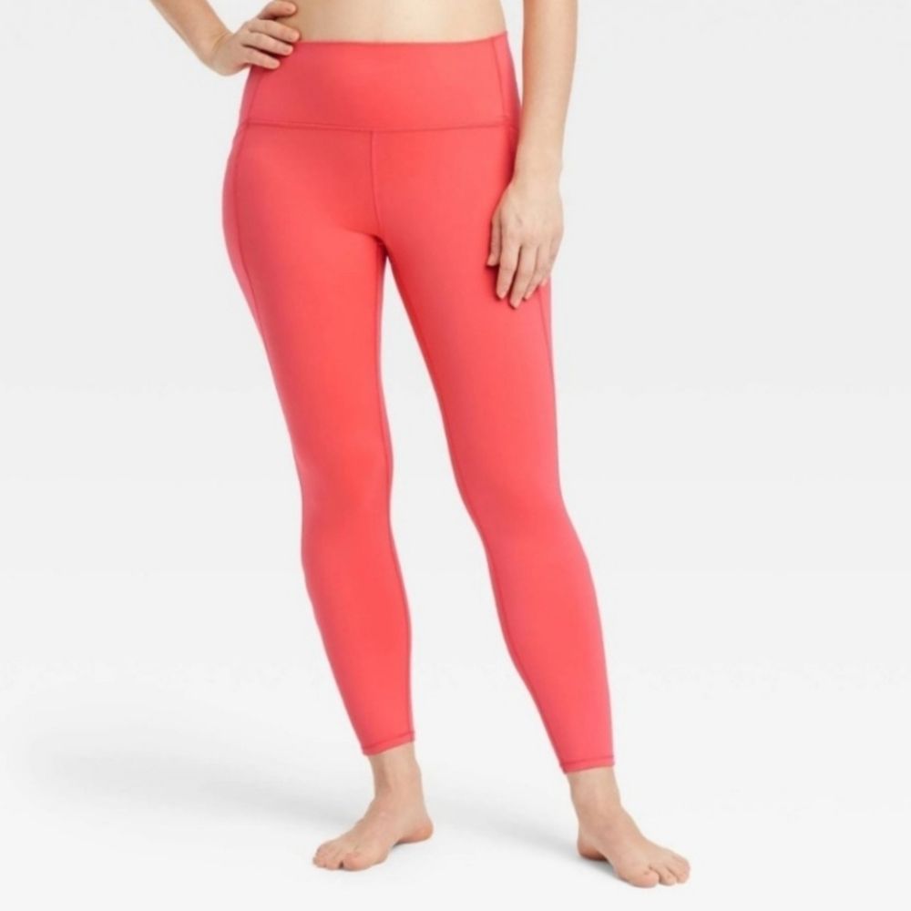 All in Motion High-Rise Flex Keyhole 7/8 Leggings Coral Pink